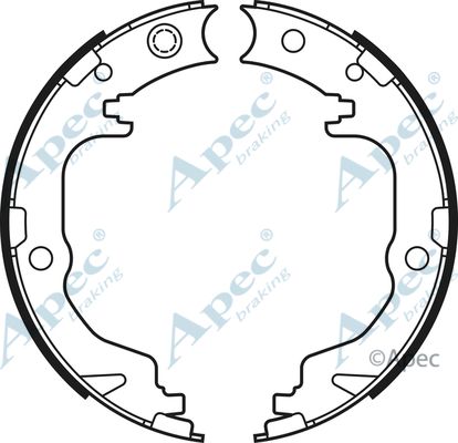 APEC BRAKING Jarrukenkäsarja, seisontajarru SHU759